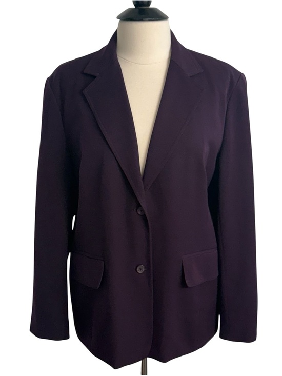 East 5th Jackets & Blazers - East 5th Women's Classic Long Sleeve Single Breasted Fully Lined Blazer, Plum